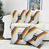 Custom Germany National Football Pillow Cover Inspired German Flag and Bavarian Renaissance Motifs - Wonder Print Shop