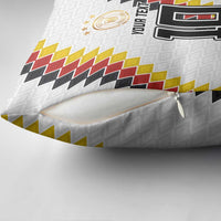Custom Germany National Football Pillow Cover Inspired German Flag and Bavarian Renaissance Motifs - Wonder Print Shop