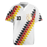 Custom Germany National Football Rugby Jersey Inspired German Flag and Bavarian Renaissance Motifs - Wonder Print Shop
