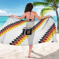 Custom Germany National Football Sarong Inspired German Flag and Bavarian Renaissance Motifs - Wonder Print Shop