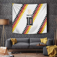 Custom Germany National Football Tapestry Inspired German Flag and Bavarian Renaissance Motifs - Wonder Print Shop