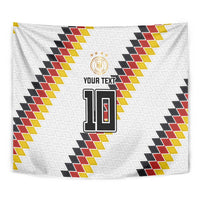 Custom Germany National Football Tapestry Inspired German Flag and Bavarian Renaissance Motifs - Wonder Print Shop
