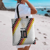 Custom Germany National Football Tote Bag Inspired German Flag and Bavarian Renaissance Motifs - Wonder Print Shop