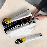 Custom Germany National Football Umbrella Inspired German Flag and Bavarian Renaissance Motifs - Wonder Print Shop