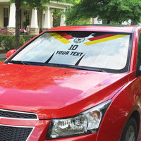 Custom Germany National Football Auto Sun Shade Die Mannschaft 2026 - Wonder Print Shop