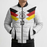 Custom Germany National Football Bomber Puffer Jacket Die Mannschaft 2026 - Wonder Print Shop
