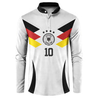 Custom Germany National Football Button Sweatshirt Die Mannschaft 2026 - Wonder Print Shop