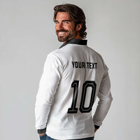 Custom Germany National Football Long Sleeve Polo Shirt Die Mannschaft 2026 - Wonder Print Shop