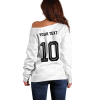 Custom Germany National Football Off Shoulder Sweater Die Mannschaft 2026 - Wonder Print Shop