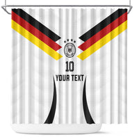 Custom Germany National Football Shower Curtain Die Mannschaft 2026 - Wonder Print Shop