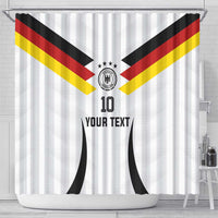 Custom Germany National Football Shower Curtain Die Mannschaft 2026 - Wonder Print Shop