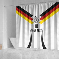 Custom Germany National Football Shower Curtain Die Mannschaft 2026 - Wonder Print Shop