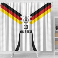 Custom Germany National Football Shower Curtain Die Mannschaft 2026 - Wonder Print Shop