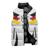 Custom Germany National Football Sleeveless Puffer Jacket Die Mannschaft 2026 - Wonder Print Shop