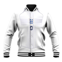 Custom England National Football Baseball Jacket The Three Lions-Sporty T90 Style - Wonder Print Shop