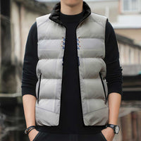 Custom England National Football Sleeveless Puffer Jacket The Three Lions-Sporty T90 Style - Wonder Print Shop
