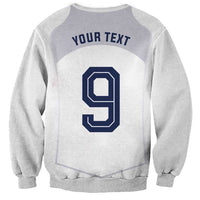 Custom England National Football Sweatshirt The Three Lions-Sporty T90 Style - Wonder Print Shop