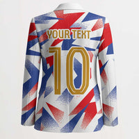 Custom France National Football Blazer Flag-Inspired Graphics - Wonder Print Shop