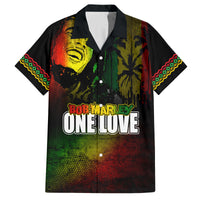 King of Reggae Family Matching Summer Maxi Dress and Hawaiian Shirt Jamaican Reggae One Love - Wonder Print Shop