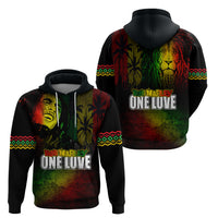 King of Reggae Hoodie Jamaican Reggae One Love - Wonder Print Shop