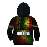 King of Reggae Kid Hoodie Jamaican Reggae One Love - Wonder Print Shop