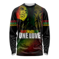 King of Reggae Long Sleeve Shirt Jamaican Reggae One Love - Wonder Print Shop