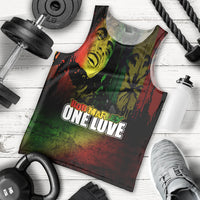 King of Reggae Men Tank Top Jamaican Reggae One Love - Wonder Print Shop