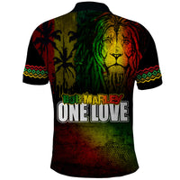 King of Reggae Polo Shirt Jamaican Reggae One Love - Wonder Print Shop
