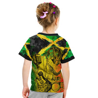 Jamaican Reggae Singer Kid T Shirt B-Marley Reggae Grunge - Wonder Print Shop