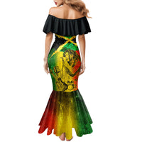 Jamaican Reggae Singer Mermaid Dress B-Marley Reggae Grunge - Wonder Print Shop