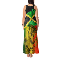 Jamaican Reggae Singer Tank Maxi Dress B-Marley Reggae Grunge - Wonder Print Shop