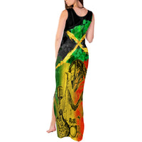 Jamaican Reggae Singer Tank Maxi Dress B-Marley Reggae Grunge - Wonder Print Shop