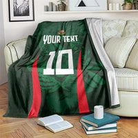 Custom Bangladesh Cricket Blanket The Tigers Green-Red Glory
