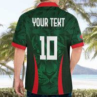 Custom Bangladesh Cricket Hawaiian Shirt The Tigers Green-Red Glory