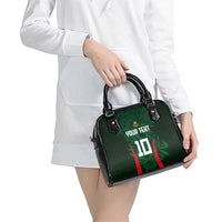 Custom Bangladesh Cricket Shoulder Handbag The Tigers Green-Red Glory