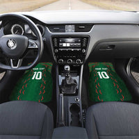 Custom Bangladesh Football Car Mats Bengal Tigers Green-Red Warriors