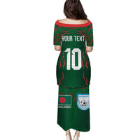 Custom Bangladesh Football Puletasi Bengal Tigers Green-Red Warriors