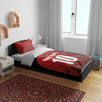 Custom Austria Football 2024 Go Champion Bedding Set Home Color - Wonder Print Shop