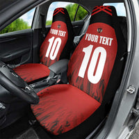 Custom Austria Football 2024 Go Champion Car Seat Cover Home Color - Wonder Print Shop