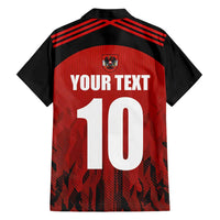 Custom Austria Football 2024 Go Champion Hawaiian Shirt Home Color - Wonder Print Shop