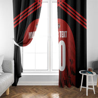 Custom Austria Football 2024 Go Champion Window Curtain Home Color - Wonder Print Shop
