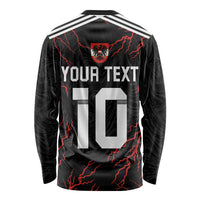 Custom Austria Football 2024 Go Champion Long Sleeve Shirt Away Color - Wonder Print Shop