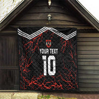 Custom Austria Football 2024 Go Champion Quilt Away Color - Wonder Print Shop