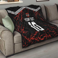 Custom Austria Football 2024 Go Champion Quilt Away Color - Wonder Print Shop