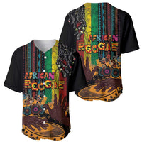 Afro-Caribbean Baseball Jersey African and Reggae Art Music - Wonder Print Shop