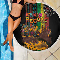 Afro-Caribbean Beach Blanket African and Reggae Art Music - Wonder Print Shop