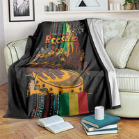 Afro-Caribbean Blanket African and Reggae Art Music - Wonder Print Shop
