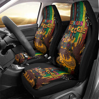 Afro-Caribbean Car Seat Cover African and Reggae Art Music - Wonder Print Shop
