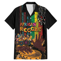 Afro-Caribbean Family Matching Mermaid Dress and Hawaiian Shirt African and Reggae Art Music - Wonder Print Shop