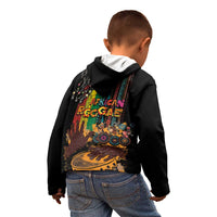 Afro-Caribbean Kid Hoodie African and Reggae Art Music - Wonder Print Shop